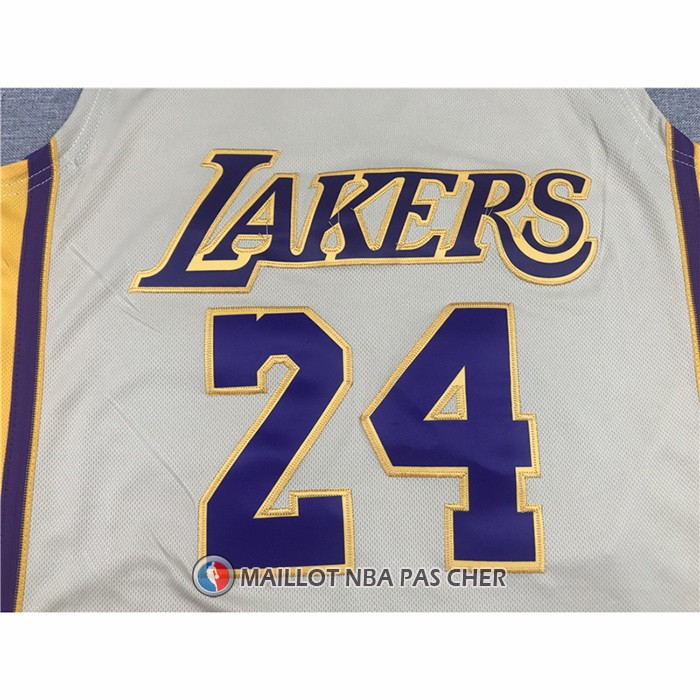 Maillot Los Angeles Lakers Kobe Bryant NO 24 Hardwood Classics 2008-2009 Blanc